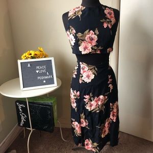 Reformation 2 piece skirt and top 6P